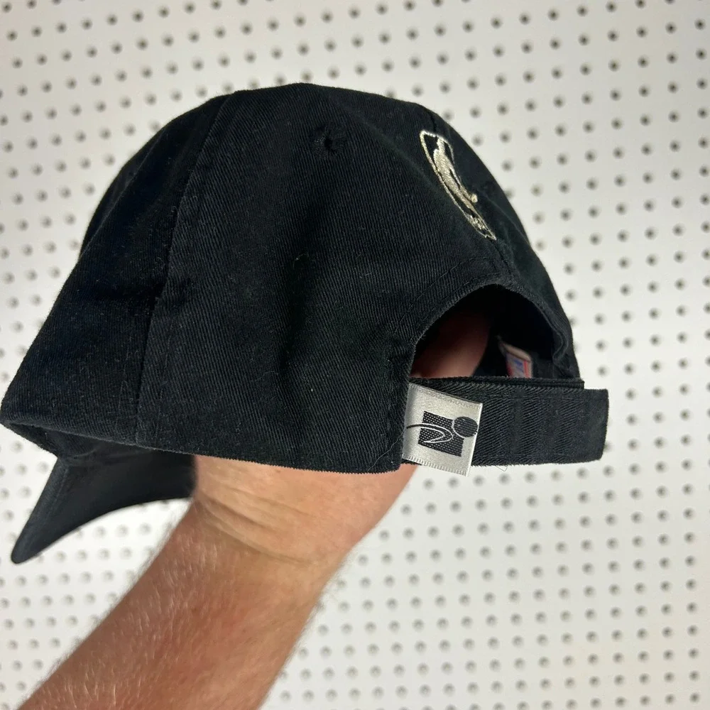 Indiana Pacers NBA Hat Sports Specialties Strapback Cap Black 90s Black One Size